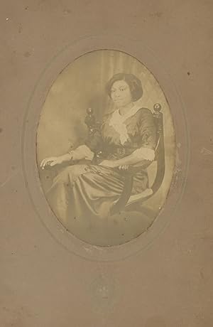 Photograph of a Seated Woman, c. 1910s
