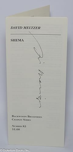 Shema [signed]