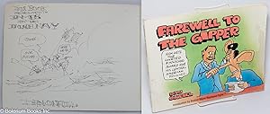 Farewell to the Gipper [inscribed & signed with original sketch]