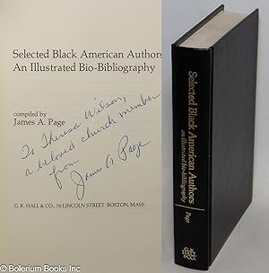 Selected Black American Authors: an illustrated bio-bibliography