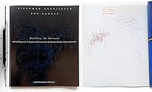 Eisenman Architects. Building the Between. 1997. Autographed by Peter Eisenman