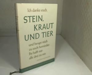 Stein, Kraut und Tier. Herausgegeben von der Senckenbergischen Naturforschenden Gesellschaft zu F...