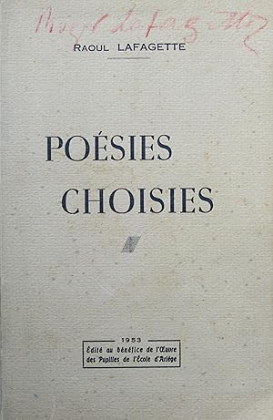 Poésies Choisies