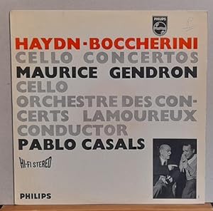 Maurice Gendron Cello. Orchestre des Concerts Lamoureux. Conductor Pablo Casals LP 33 1/3 HiFi St...