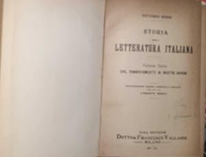 Storia della letteratura italiana. Volume terzo. Dal rinnovamento ai nostri giorni