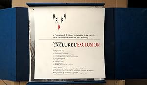 Campagne "Exclure l'exclusion" à l'initiative de la Maison de la laïcité de La Louvière et de l'a...