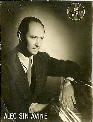 "Alec SINIAVINE" Photo promo originale COLUMBIA / Photo STUDIO HARCOURT (1945)