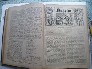 Daheim. Ein deutsches Familienblatt mit Illustrationen. XIV. Jahrgang 1878 Nr.30-52 und XV. Jahrg...