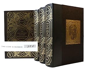 LIVES OF THE MOST EMINENT PAINTERS, SCULPTORS, AND ARCHITECTS 3 VOLUME SET