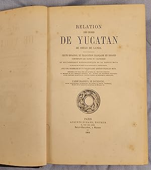 Les Choses de Yucatan de Diego de Landa (collection de documents dans les Langues Indigenes.Volum...