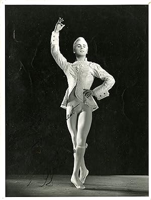 "Serge GOLOVINE" Photo originale dédicacée (Photo STUDIO LISEG 1955)