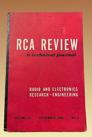 "Flying Torpedo with an Electric Eye"  in RCA Review