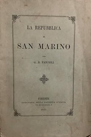 La Republica di San Marino.