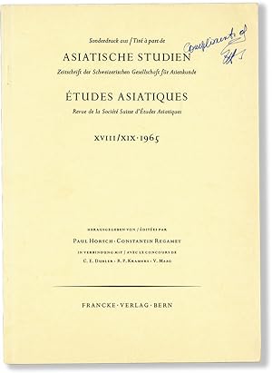 Li Te-Yü and the Azalea [offprint from] Asiatische Studien: Zeitschrift der Schweizerischen Gesel...