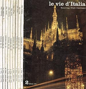 Le vie d'italia. Fasc.2, 3, 4, 5, 8, 9, 10, 11, 12, anno 1964