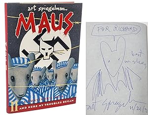 MAUS II: A SURIVIVOR'S TALE: AND HERE MY TROUBLES BEGAN (inscribed & sketched)