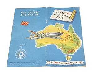 Maps of TAA Inter-Capital Routes September 1952