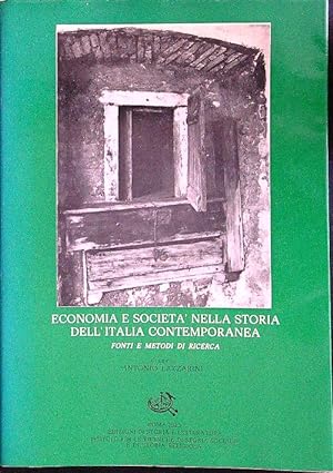 Economia e societa' nella storia dell'Italia contemporanea