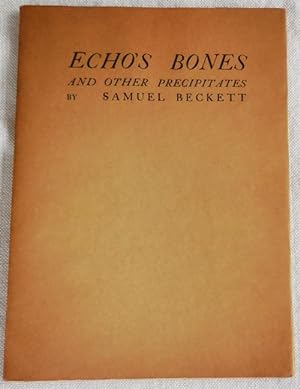Echo's Bones and Other Precipitates (Signed Limited Edition)