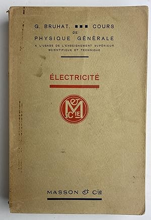 Cours de physique generale. Thermodynamique e electicite (2 volumi)