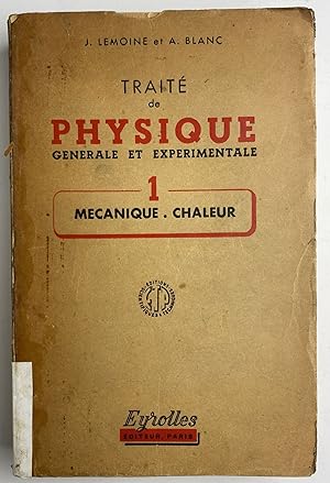 Traite de physique generale et experimentale (Vol. 1,2 e 3)