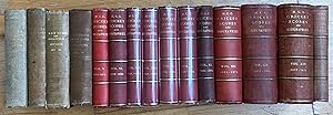 Cricket Scores & Biographies (Full original set of 15 volumes in original bindings)