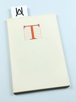 Jan Tschichold. Typograph und Schriftenentwerfer, 1902 - 1974. Das Lebenswerk.