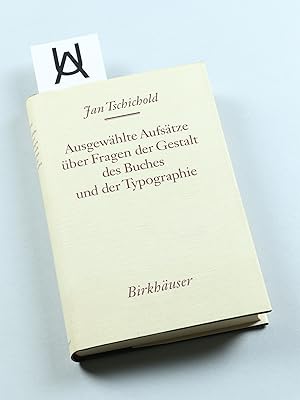 Ausgewählte Aufsätze über Fragen der Gestalt des Buches und der Typographie.