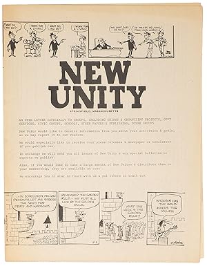 New Unity, Vol. 1, No. 1, July 26, 1971