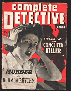 Complete Detective Cases 10/1943-Murder in Rumba Rhythm-Violent crime-posed photos-pulp thrills-G