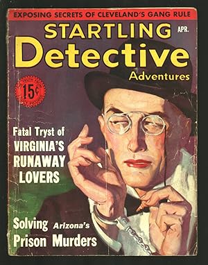 Startling Detective Adventures 4/1936-Cleveland's Gang Rule-Chicago's Stick Up Syndicate -Pulp cr...