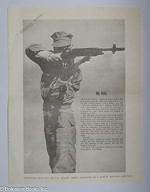 My Rifle [small poster]