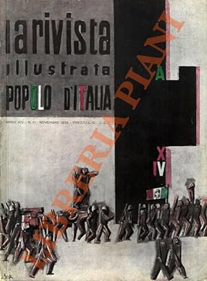 La rivista illustrata del popolo d'Italia. N. 11, 1935.