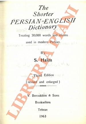 Persian - English Dictionary.