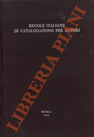 Regole italiane di catalogazione per autori.