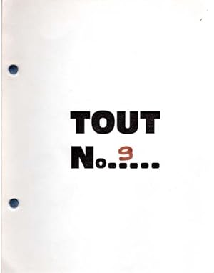 TOUT N°. 9. Esthetique.