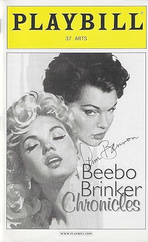 Playbill Beebo Brinker Chronicles