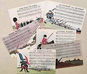 Les Chants Nationaux des Alliés illustrés par André Hellé.