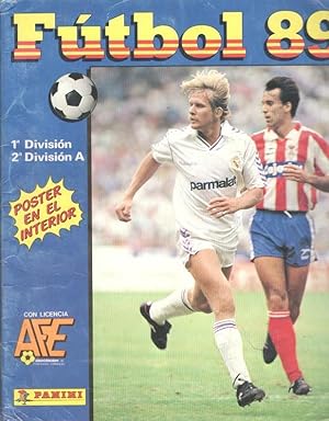 Album cromos: Futbol 89 (CROMOS PEGADOS)