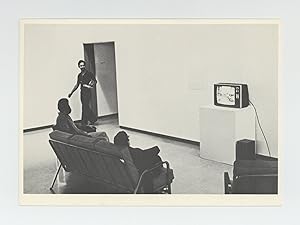 Exhibition postcard: Dan Graham: video-installaties, foto's, films, conceptueel werk (opens 26 Ma...