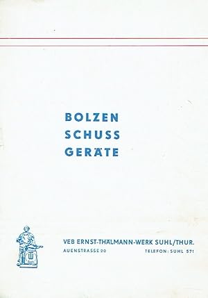 Bolzenschussgeräte