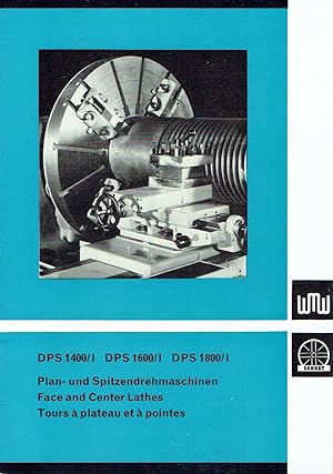 Plan- und Spitzendrehmaschinen DPS 1400/I, DPS 1600/I und DPS 1800/I