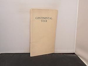 Reports of Continental Tour made by members of the London School of Printing, August 1932
