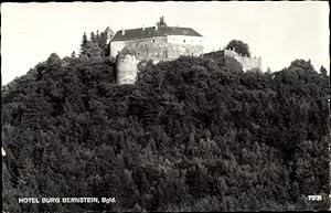 Ansichtskarte / Postkarte Burgenland, Hotel Burg Bernstein
