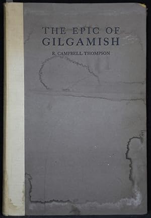 The epic of Gilgamish. Text, transliteration, and notes.