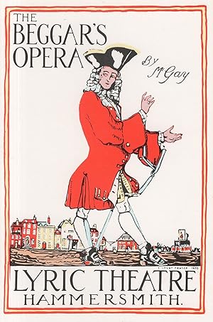 The Beggars Opera Lyric Theatre Hammersmith Advertising Postcard