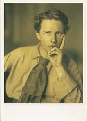 Rupert Brooke National Portrait Gallery Painting Postcard