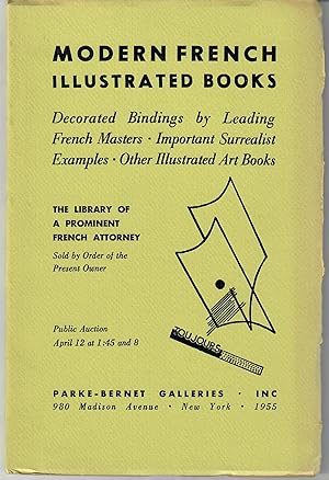 Sale 1588: Modern French Illustrated Books; Fine Examples of Contemporary French Bindings [from] ...