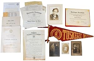 A Large African American Archive of Documents, Photographs, and Ephemera from Alabama, incl. Tusk...