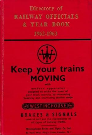 Directory of railway officials & year book 1962-1963 - Collectif